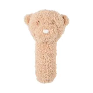 Nattou Teddy Rammelaar - Beer - 14 Cm - Karamel