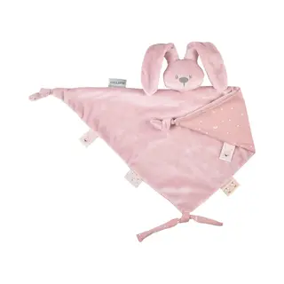 Nattou Big Comforter Doudou Rabbit Lapidou, 65 Cm, Lapidou Old Pink