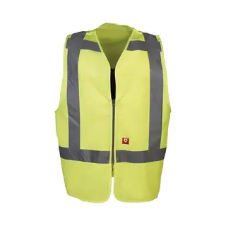 Sioen Vine Vlamvertragende Signalisatie Gilet (Rws) Fluo Geel Maat L