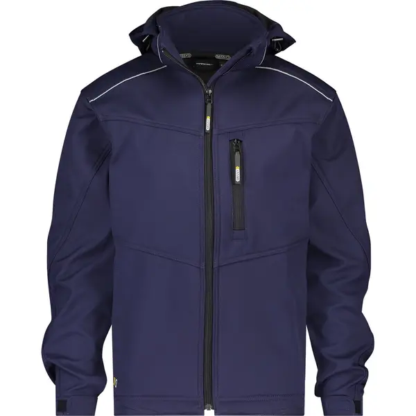 Dassy, Herren, Outdoorjacken, Softshell-Jacke Tavira Dunkelblau Gr. Xl (Xl), Blau, Xl thumbnail