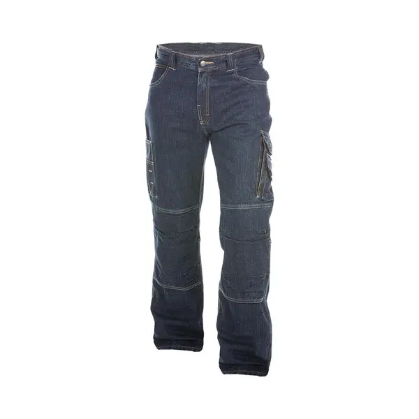 Dassy, Werkbroek, Stretch Werkjeans Knoxville Spijkerbroek Blauw Maat 60 (60) thumbnail