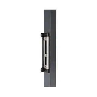 Locinox Schließblech Mit Anschlag Für Rohrrahmenschloss Fortylock, 255x57, 7x8mm, Edelstahl