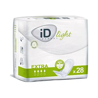 Ontex Id Expert Light Incontinence Pads, Fast Absorbing Disposable Incontinence Briefs, Anti-Leak Protection, Comfortable Cotton-Feel, Perfect Fit Design,