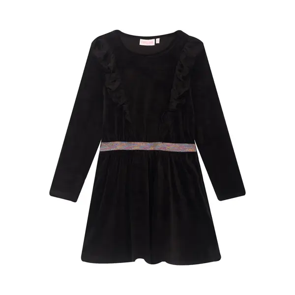 Someone Bolcom-Sg-52-A Meisjes Jurk - Black thumbnail