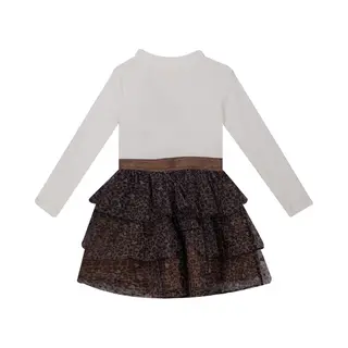 Someone Aida-Sg-52-E Meisjes Jurk - Ecru