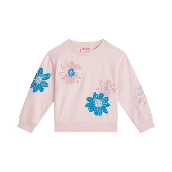 Someone Aisha-Sg-16-D Meisjes Trui - Soft Pink thumbnail