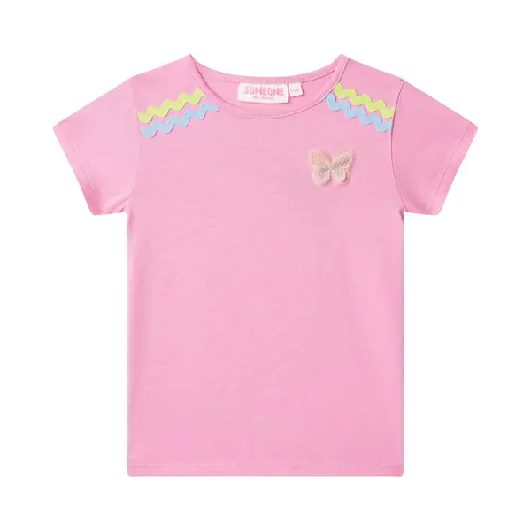 Someone Felice-Sg-02-H Meisjes T-shirt - Pink thumbnail