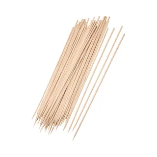 Elite 100x Bamboe Houten Sate Prikkers/spiezen - Bbq Sticks - 25 Cm