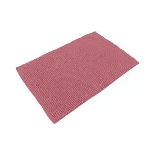 Urban Living Badkamerkleedje - Oud Roze - Badmat Tapijt - Voor Op De Vloer - 50 X 80 Cm - Anti Slip
