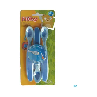 Nuby Nûby Zachte En Warmtegevoelige Lepel - 3 Stk - 3m+