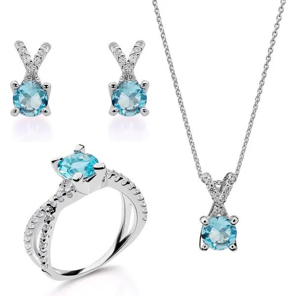 Orphelia Set-7478/Aq/54 - Meerdelige Set (3 Of Meer Artikelen) - Zilver 925 thumbnail