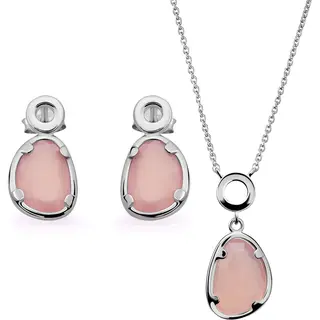 Orphelia Set-7480/Pc - Ketting(en) Met Oorbel(len) - Zilver 925