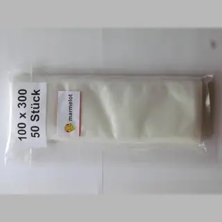 Marmelot Vacuumzakken 10x30 Cm 50 Stuk Met Microstructuur Voor Alle Merken Vacuum Sealers