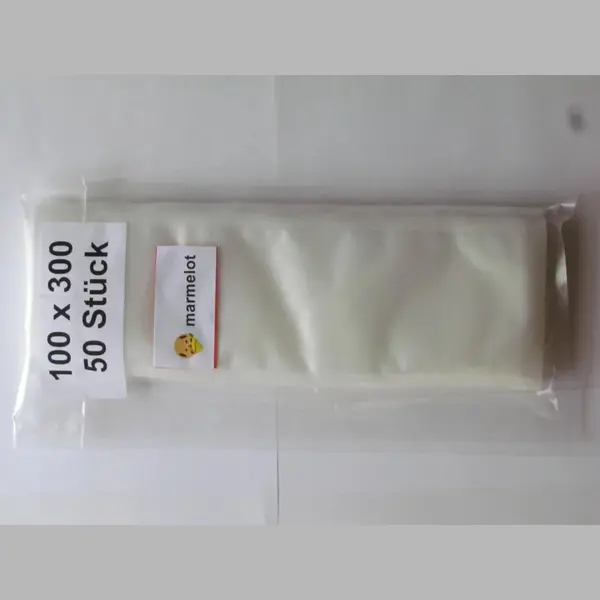 Marmelot Vacuumzakken 10x30 Cm 50 Stuk Met Microstructuur Voor Alle Merken Vacuum Sealers thumbnail