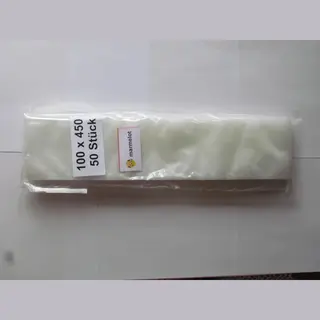 Marmelot Vacuumzakken 10x45 Cm 50 Stuk Met Microstructuur Voor Alle Merken Vacuum Sealers