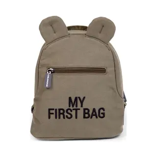 Childhome My First Bag backpack Casual backpack Khaki Cotton, Polyester