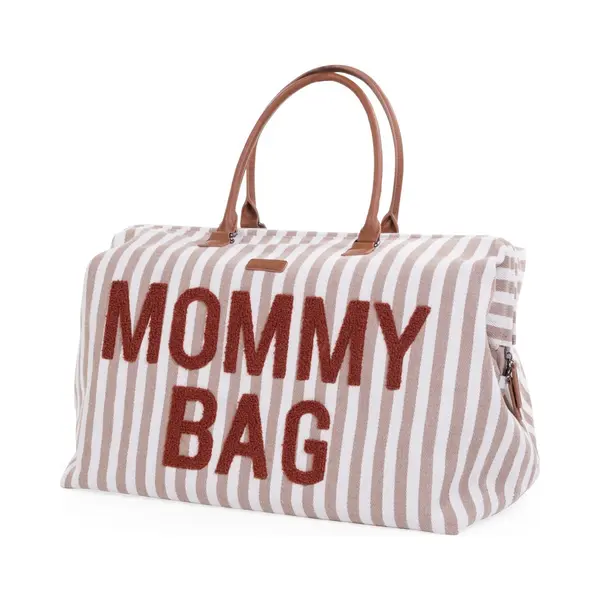 Childhome Mommy Bag® Verzorgingstas - Luiertas - Waterafstotend - Nude/Terracotta - 55x30x40cm thumbnail