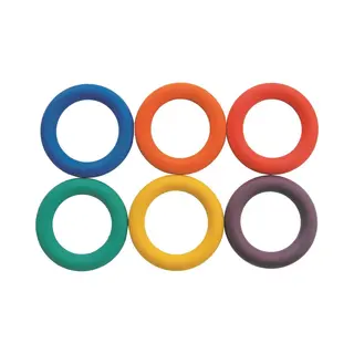 Spordas Deck Tennis Ringen Set Van 6 - Speelringen Voor Kinderen.