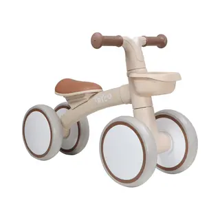 Tryco Luna Beige Loopfiets - Vanaf 1 Jaar - Ook Geschikt Voor 2 Jaar En 3 Jaar - Loopfietsjes