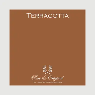 Pure & Original Licetto Afwasbare Muurverf Terracotta 2.5 L