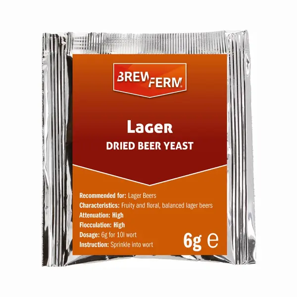 Brewferm Biergist Gedroogd Lager - Neutrale Vergisting - 6 G thumbnail