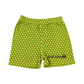 Ducksday - Short - Unisex - Funky Green – 6 Jaar – Katoen/elastaan – Pyamashort