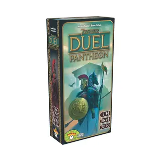 Repos Production 7 Wonders: Duel Pantheon expansion 7 Wonders Duel 35 min Bordspeluitbreiding