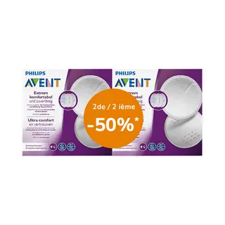 Avent Brustkompressen Duo | 2 X 60 Stück Promo