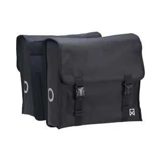 Willex - Dubbele Tas - Xxl - Waterafstotend - 46 Liter - Zwart