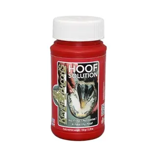 Kevin Bacon's Kevin Bacon’s Hoof Solution | 150 G | Geeignet Für Jeden Pferdetypen | Mit Integriertem Bürstenpinsel | Schnelle Anwendung | Kann Dabei Helfen