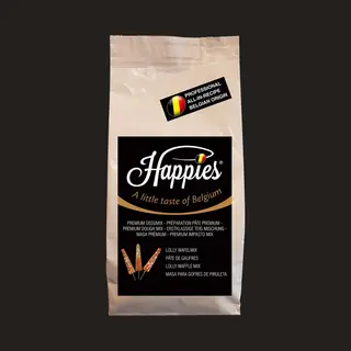 Happies - A Little Taste of Belgium Lolly Wafel Bakmix - 1 Kg