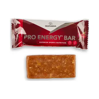 Neapharma Pro Energie Bar Rode Vruchten - Energiereep - Energy Bary - 30g Koolhydraten - Licht Verteerbaar - Erg Laag In Vet - Per 12