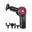 Flex zwart, rood