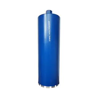 Destructiontools Diamantboor/kernboor/kroonboor/betonboor Nat Ø162, L450mm - 5/4" | Genesis Series