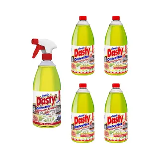 Dasty Ontvetter Voordeelpack, 1x Spuitfles + 4x Navulling