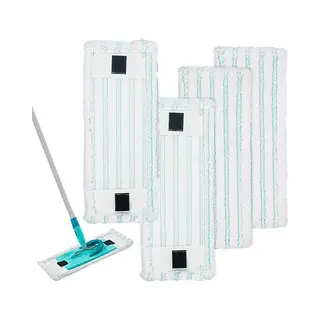 4 Stuks Dweildoeken - Geschikt Voor Leifheit - 45*15.5 Cm - Zwabber Voor Nat En Droog