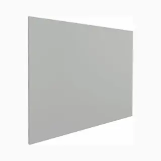 Ivol Whiteboard Zonder Rand 90x120 Cm Grijs - Magnetisch - Frameless