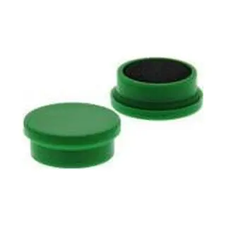 Whiteboard Magneten 20 Mm - Groen - 10 Stuks
