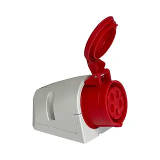 Algemeen Wanddoos 380v 16a 3p+n+a9516/2