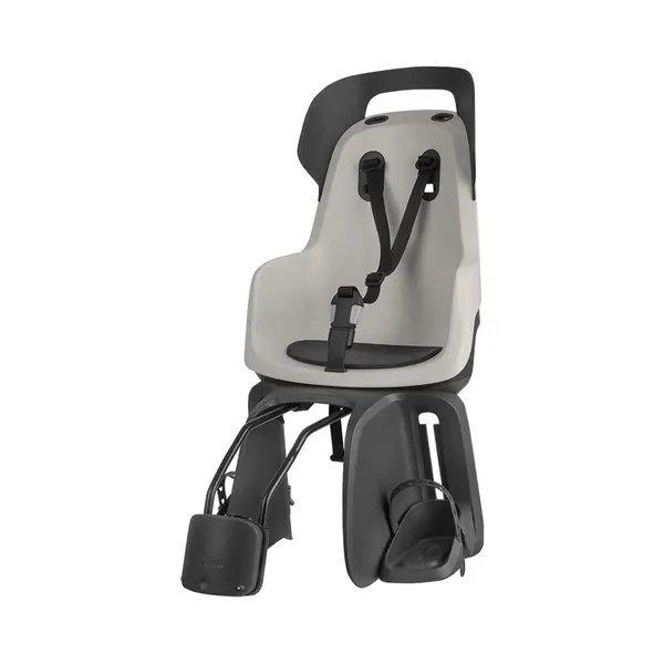 Bobike Unisex-Adult Kindersitz Mini Exclusive Fahrradsitz Hinten, Urban Black, Einheitsgröße thumbnail