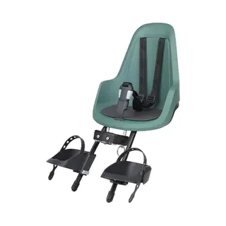 Bobike 8012500006 Go Mini Front-Kindersitz Für Fahrrad Für Steuerrohr – Sicher, Verstellbar, Bequem Und Stylisch Für Babys Von 9 Monaten Bis 3