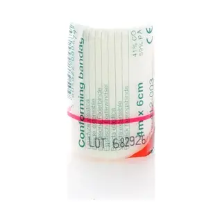 Zenophar Zenolast Elastische Mullbinde 6 Cm X 4 M | 1 Stück