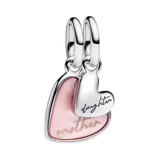 Pandora Charm Herz 793766C01, Mutter, Muttertag, Tochter, Familie