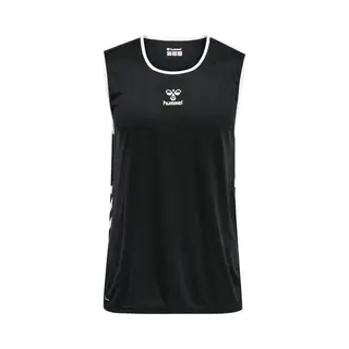Hummel Basketballtrikot - Schwarz/Weiß, Größe 4XL