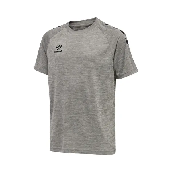 Hummel Functioneel Shirt Grijs Gemêleerd / Zwart thumbnail
