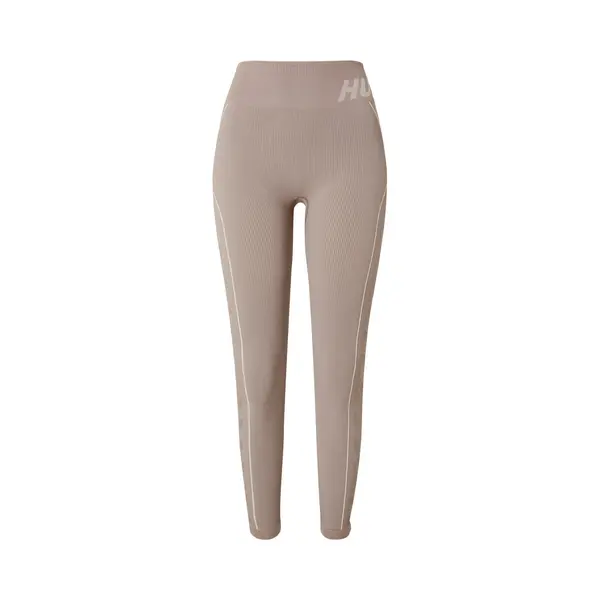 Hummel Damen Leggings Hmlte Christel Seamless Mw Tights Chateau Gray/Driftwood Melange-S thumbnail