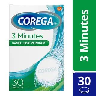 Corega Tabs 3 Min 30 Stuks
