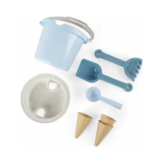 Dantoy Strandsetje Emmertje Met Ijshoorntjes - 8 Delig / Blauw