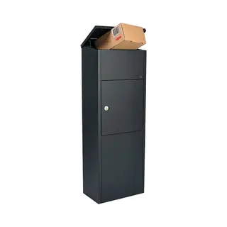 Allux 600 Pakketbrievenbus - Met 6-pins Ruko Slot - Zwart