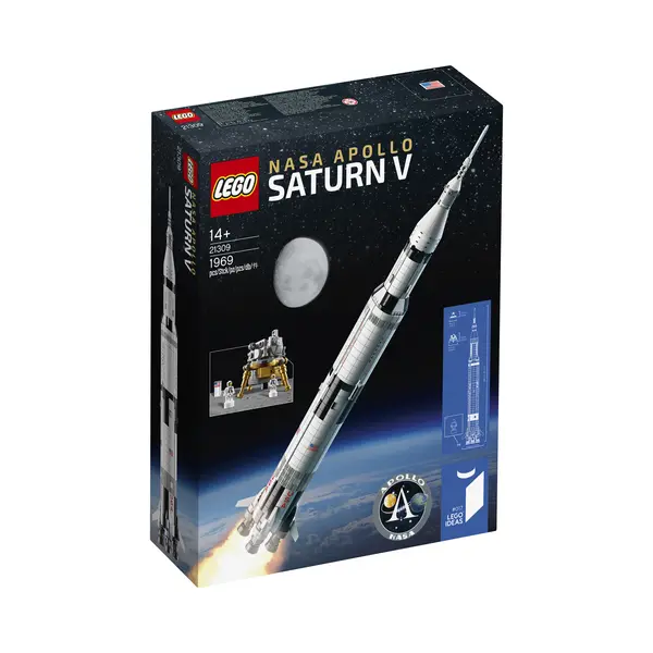 Lego Ideas Nasa Apollo Saturn V - 21309 thumbnail